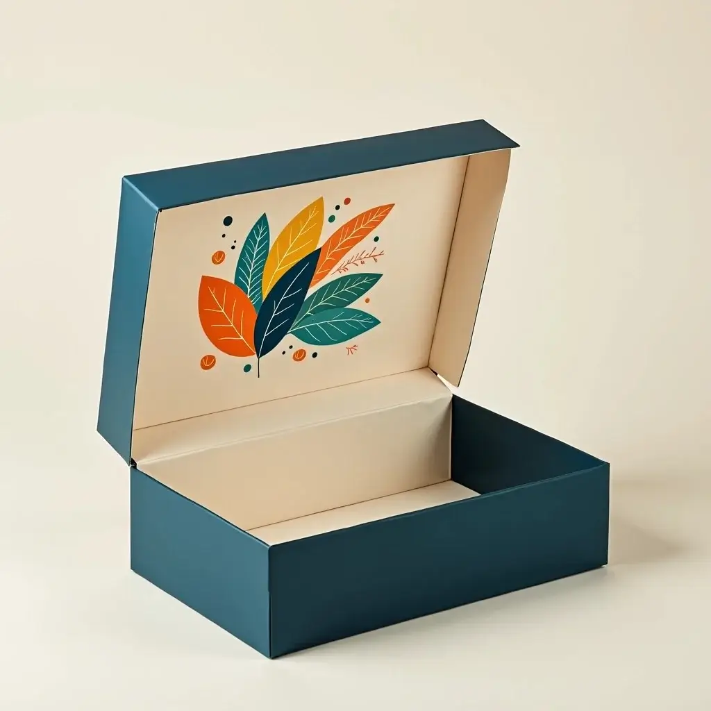 Unique book style rigid boxes with a creative and elegant opening mechanism.