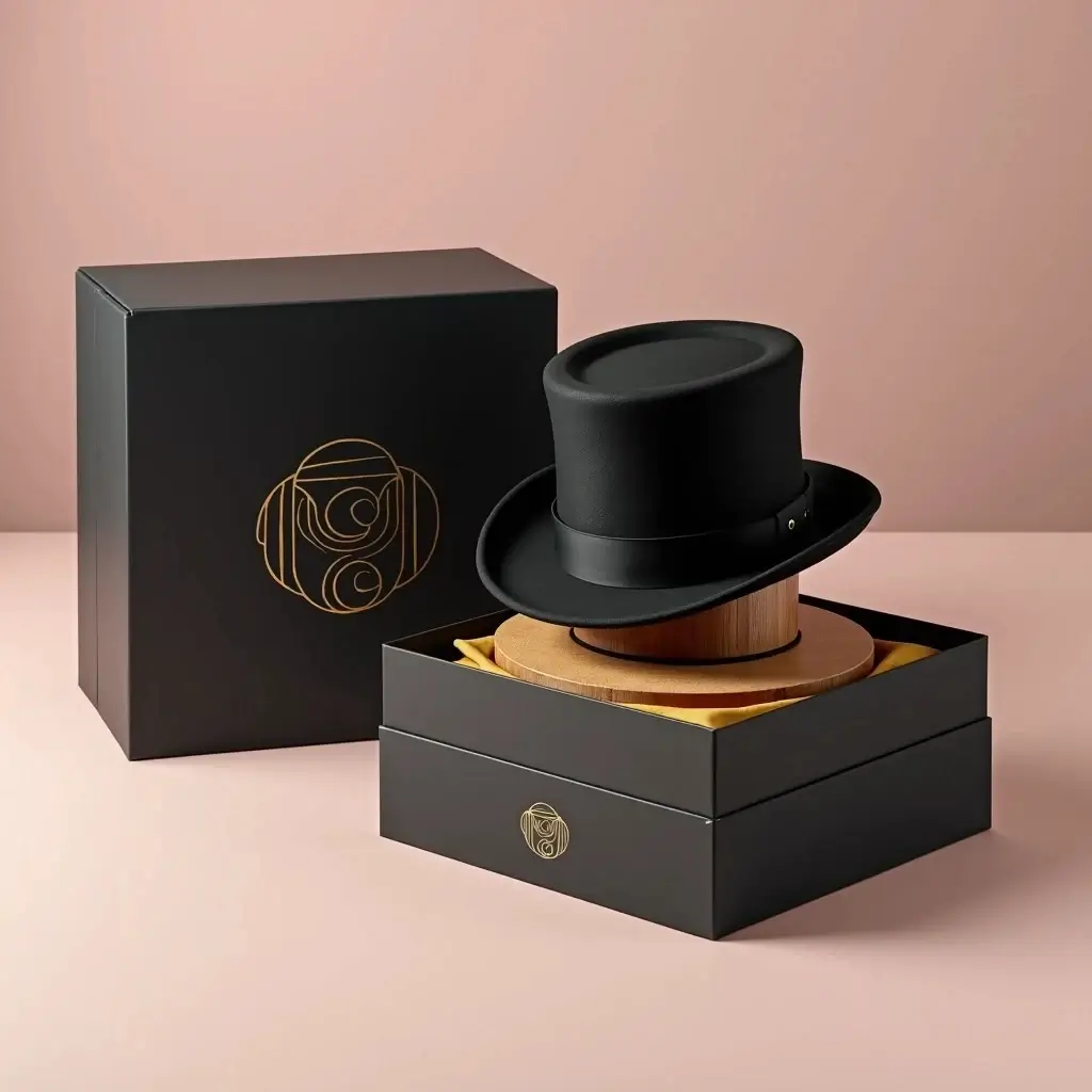 Stylish custom hat boxes with fast turnaround and high-quality printing.