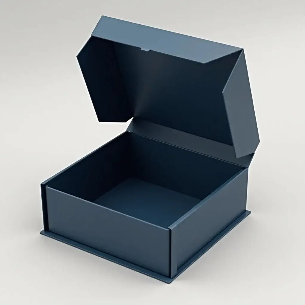 Convenient foldable rigid boxes combining durability with space-saving design.