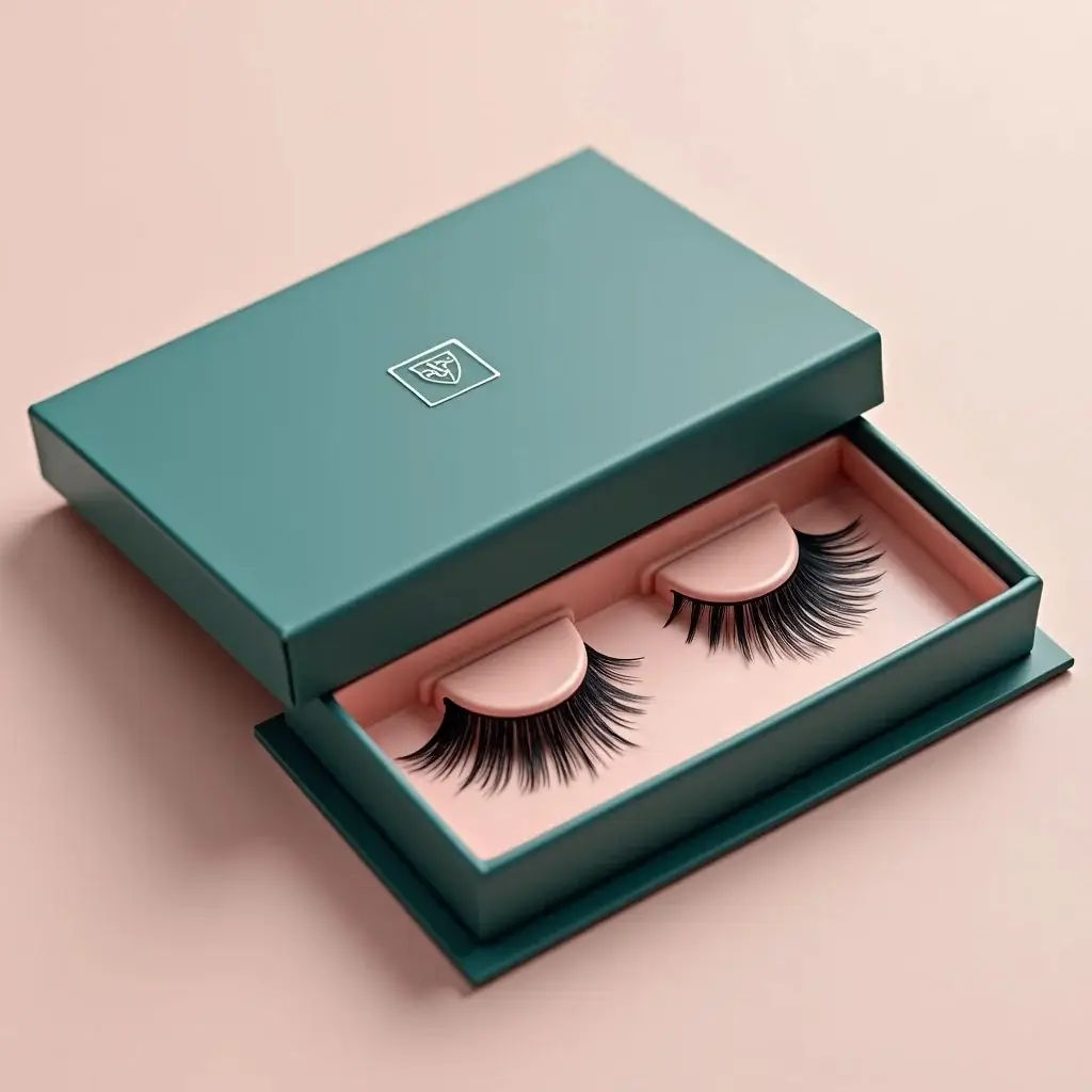 Luxurious luxury eyelash boxes with attractive and durable designs