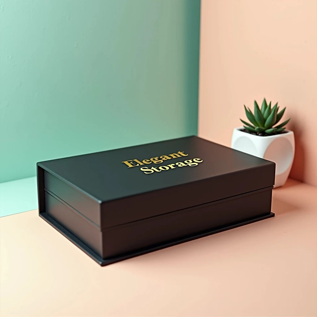 Black Rigid Boxes